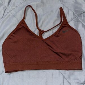 Chocolate Brown sports bra